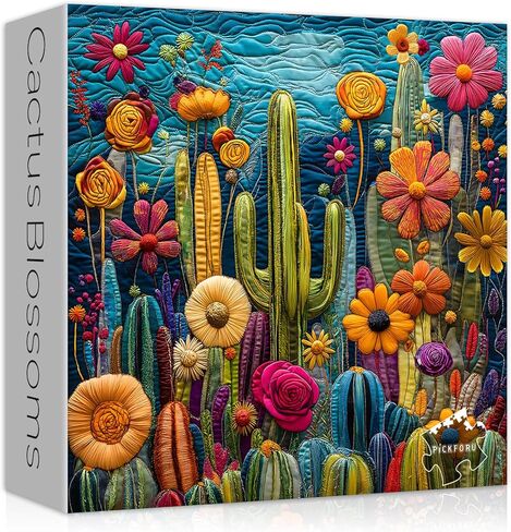 Colorful Flower Puzzles for Adults 1000 Pieces, Floral Art Puzzle, Impossible Hard Challenging Jigsaw Puzzles 1000 Pieces Painting in Kuwait