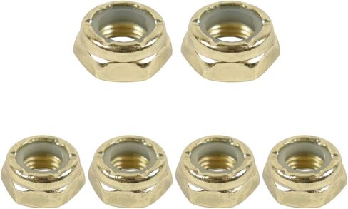 Dime Bag Skateboard Truck Hardware Refresh Kit - Complete with Mounting Bolts, Kingpin and Axle Nuts, Spacers, and Bearing Washers - Chose Color and Size in Kuwait