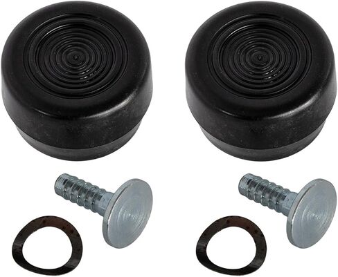 مقابض مقبض كرنك النافذة السوداء (زوج LH & RH) لـ 1968-1973 Ford Mustang in Kuwait