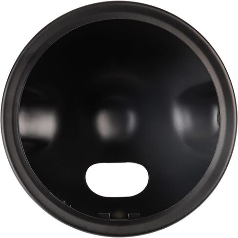 7inch Motorcycle Headlight Housing 7in Chrome CNC Aluminum Alloy Headlight Bucket 7‘’ Front Head Light Outer Shell with 32-40mm Fork Tube Side Mount Brackets,Housing Only in Saudi Arabia