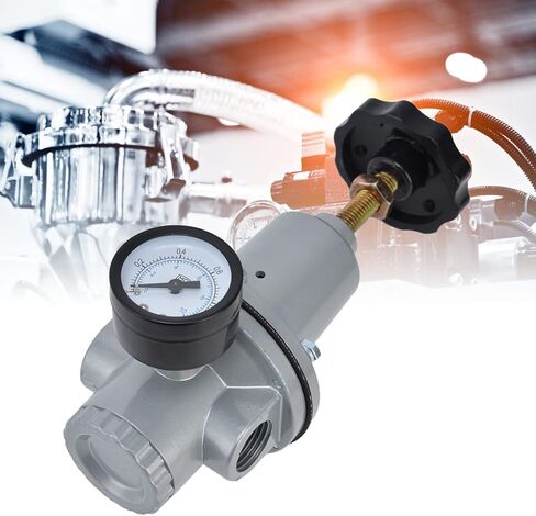 Air Pressure Regulator, Pneumatic Regulator for Compressed Air Systems, Aluminum Alloy 15-Pack in Saudi Arabia
