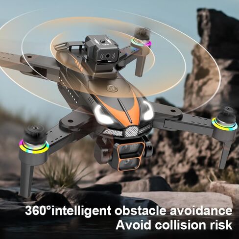 طائرة بدون طيار T5P مع كاميرا مزدوجة، مجهزة بجهاز تحكم عن بعد بشاشة 2.4 بوصة، عدسة 720 بكسل عالية الدقة 90 درجة قابلة للتعديل، كاميرا مزدوجة كوادكوبتر، تطبيق واي فاي، قلاب ثلاثي الأبعاد، تثبيت تلقائي، وضع التدفق البصري، طائرة بدون طيار قابلة للطي للمبتدئي in Kuwait