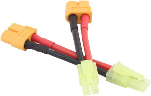 4 قطع XT-60 XT60 أنثى للتوصيل لمحول موصل ذكر تاميا الصغير لطائرة Airsoft/AR بدون طيار (C79-4) in Kuwait