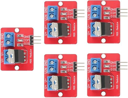 5 قطعة 3.3 فولت/5 فولت MOSFET سائق ES PWM لوحات سائق الإخراج لشريط LED يعتم تعديل سرعة المحرك in Saudi Arabia