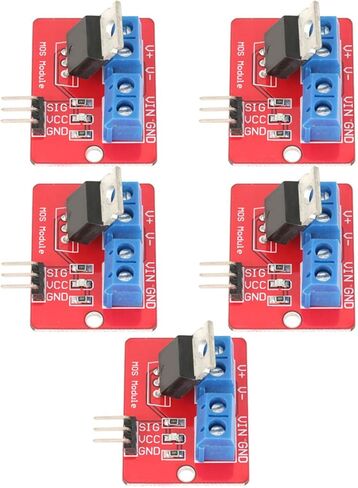 5 قطعة 3.3 فولت/5 فولت MOSFET سائق ES PWM لوحات سائق الإخراج لشريط LED يعتم تعديل سرعة المحرك in Saudi Arabia