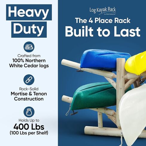 4-Place/Canoe Racks, Freestanding Surfboards Storage, Heavy Duty Storage Rack, Surfboard Stand, Canoe Paddles or SUP Storage Racks, SUP Boards - Unfinished + 15" Anchor Kit in Kuwait