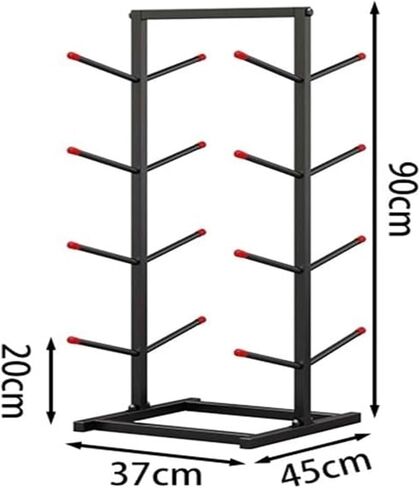 Multi-Layer Skateboard Rack - Floor Stand Organizer for Longboards and Skateboards - Space-Saving Storage Solution for Decks and Accessories in Saudi Arabia
