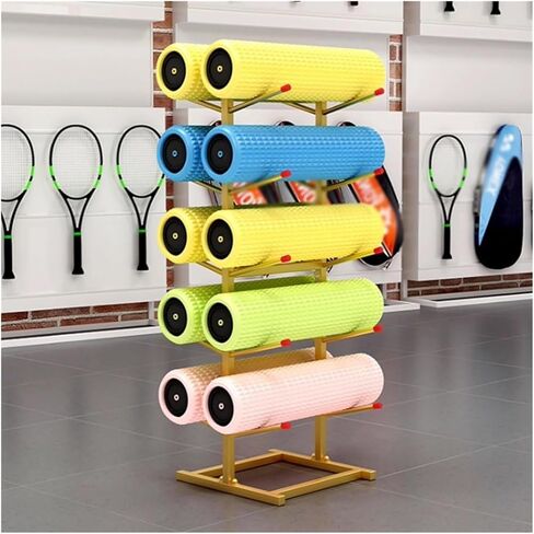 Multi-Layer Skateboard Rack - Floor Stand Organizer for Longboards and Skateboards - Space-Saving Storage Solution for Decks and Accessories in Saudi Arabia