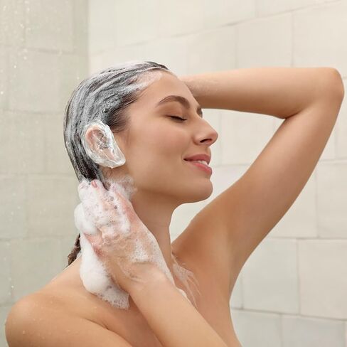 300 PCS Disposable Clear Hair Color Ear Covers for Shower Protectors Waterproof Ear Covers for Hair Dye Bathing, Plastic Thickening Ear Shower Caps in Saudi Arabia