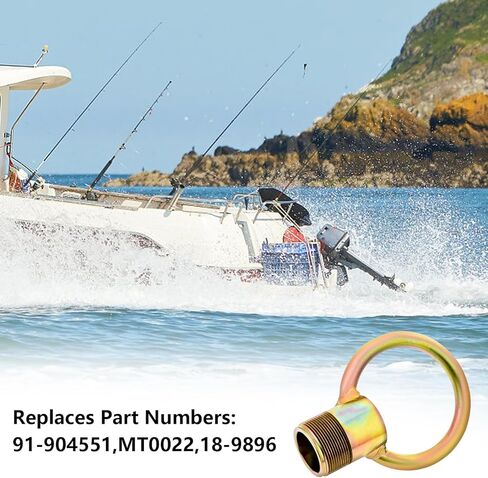 91-904551 Outboard Lifting Ring Tool Replacement for Universal Lifting System AMT0022, Mercury Outboard Lifting Eye, Outboard Flywheel Puller, Mercury Lifting Eye, Boat Tools, Outboard Motor Stand in Saudi Arabia