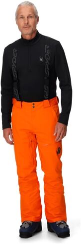 Spyder Dare Insulated Ski Pant (Men's), Flash Orange, Medium in Saudi Arabia