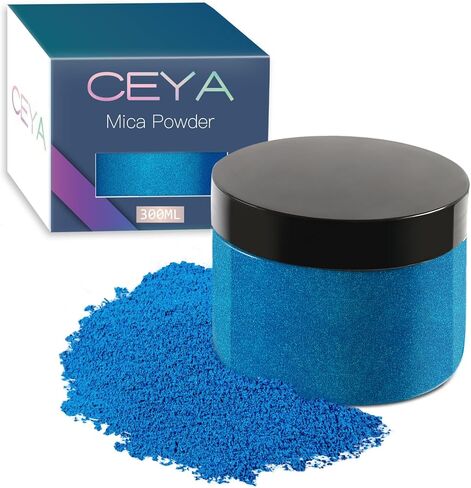 Ceya Mica Powder, 5.3oz/ 150g Porcelain White Pearlescent Effect Colorant Pigment Powder for Epoxy Resin, Tumblers, Slime Bath Bomb, Soap Dye, Slime, Candle, Resin Crafting, Paint,Jewelry, Nail Polish in Kuwait