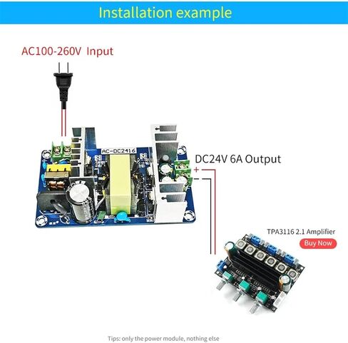 150W 24V Power Supply Module AC 100-240V to DC 24V 6A 9A 220W Max High Power Switching Adapte in Saudi Arabia