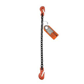 Advantage Rigging - Chain Sling - 5/16" x 5' Single Leg with Grab Hooks - Grade 100 in Kuwait