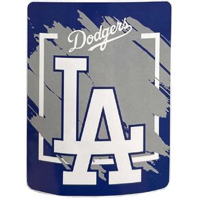 Northwest Enterprises MLB 46x60 تصميم الأبعاد بطانية رمي مايكرو راشيل (لوس أنجلوس دودجرز) in Kuwait