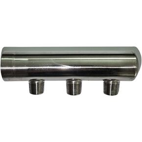 مشعب السباكة من الفولاذ المقاوم للصدأ، مدخل 1 بوصة Npt، مخرج 3/4 بوصة Npt، رؤوس توزيع المياه 2-6 منافذ (5 طرق) in Kuwait