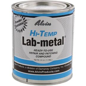 Alvin 24 oz Lab Metal Repair and Patching Compound Withstands Temps Up to 1000F in Kuwait
