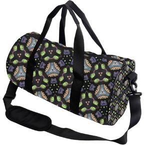 Abstract Art Print Stain-Resistant Gym Duffle Bag For Men Women Oxford Tote Bags Adjustable Shoulder Strap, Convertible Carry Backpack Cute Gym Bag For Women Carry On Cheer Backpack in Kuwait