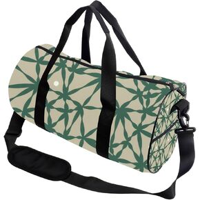 Minimalist Line Plant Stain-Resistant Womens Gym Bag Oxford Tote Bags Adjustable Shoulder Strap, Convertible Carry Backpack Cute Gym Bag For Overnight Boxing Stuff For Men in Kuwait