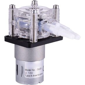 Dioche GROTHEN 12V Peristaltic Pump with Silicone Tubing - High-Performance Self-Priming Vacuum Pump for DIY Lab and Aquarium Applications in Kuwait