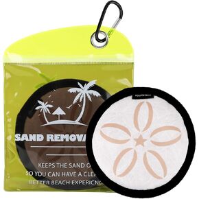 حقيبة إزالة رمل الشاطئ، ممحاة رمل قابلة لإعادة الاستخدام بدون ماء للسفر على الشاطئ in Kuwait