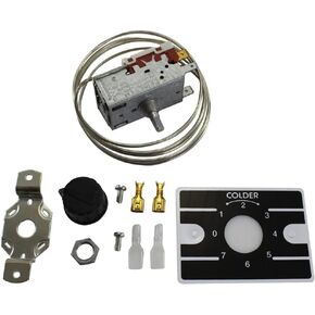 Appli Parts APRT-1125 ترموستات تبريد K50P نوع قطع بارد 14.9 فهرنهايت (-9.5 درجة مئوية)، قطع بارد 0.4 فهرنهايت (-18 درجة مئوية)، قطع دافئ 47.3 فهرنهايت (+8.5 درجة مئوية)، أنبوب شعري 1200 مم in Kuwait