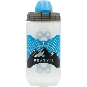 Peaty's x Fidlock Lockin Magnetic 450ml Bike Water Bottle & Mount, Bicycle Drink Bottles, Cycle Accessories For Mountain Biking & Cycling, Premium Alternative To Cage, Twist & Release - Sunrise Clear in Saudi Arabia