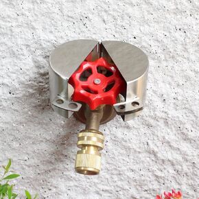 قفل صنبور الماء في الهواء الطلق، نظام قفل صمام البوابة، جهاز قفل خرطوم المريلة، قفل صنبور خارجي مضاد للأطفال، يمنع قطع المياه ويوقف الاستخدام غير المصرح به للمياه، أبيض معدني in Kuwait