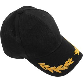 Navy Embroidered Baseball Cap for Women Breathable Sunshade Hat for Outdoor Activities Stylish Captain Hat for Boating Camping and Travel in Saudi Arabia