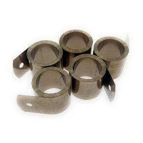 SUS301 زنبرك ثابت القوة، حمل 7.91 رطل، معرف 0.88 بوصة، OD 1.20 بوصة، سمك المادة 0.0118 بوصة، عرض المادة 1 بوصة، الطول الممتد 30 بوصة، الطول الإجمالي 39 بوصة، عبوة من 5 قطع in Kuwait