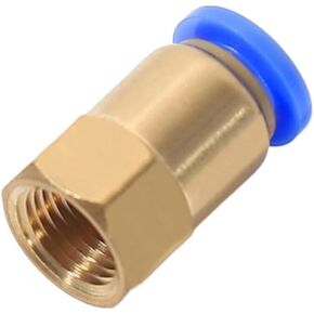 PCF غطاء أزرق مستقيم من خلال موصل سريع هوائي أنبوب هواء لولبة داخلية 6-01/8-02/1 0-03/12-04(PCF10-02) in Kuwait