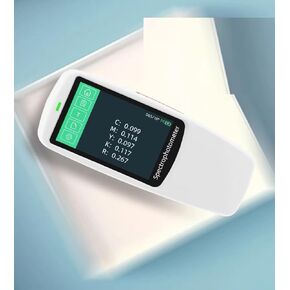 Handheld Spectrodensitometer Printing Density Meter with Caliber Φ5mm Measurement Repeatability DE*ab≤0.02 CIENo.15,GB/T3978,GB2893,GB/T18833,ISO7724-1,ASTME1164,DIN5033Teil7 in Kuwait