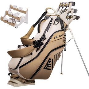 حقيبة حامل جولف هجينة من ASK ECHO ST-14 مع حزمة منظم نادي Pendor Lock in Kuwait