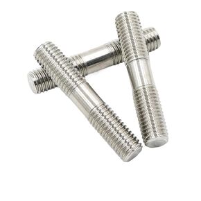 M6 M8 M10 M12 M16 316 Stainless Steel Double End Thread Rod Bolts Stud Bolt Tooth Stick Dual Head Bar(M8-1Pcs,70mm) in Kuwait