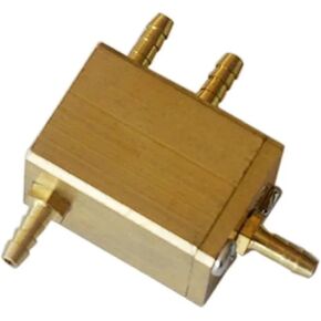 صمام تبديل منسدل معدني للأسنان لوحدة الكرسي/منظم الأسنان الذي ينظم التحكم في ضبط النحاس (أرجواني داكن -1) in Kuwait