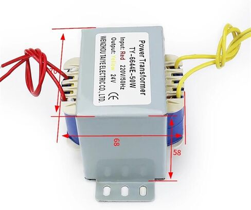 50W/VA Double/Single Isolated Power transformador Output Voltage Copper Core Input 220V 380V MiniPower Supply Audio Transformers(12V) in Saudi Arabia