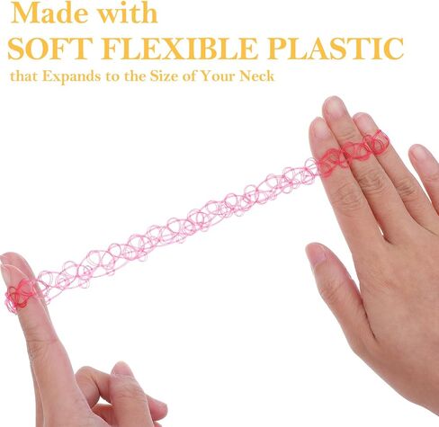 8Pcs Black Choker Necklace Lace Velvet Chocker Set Layered Classic Choker Necklace Velvet Collar for Women Adjustable Gothic Punk Classic in Kuwait