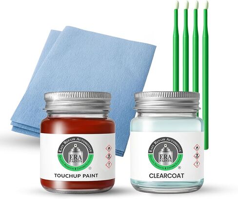 ERA Paints EA - Hot Pepper Red Metallic for FORD Exact Match Automotive Touch Up Paint Jar - Basic Kit in Kuwait