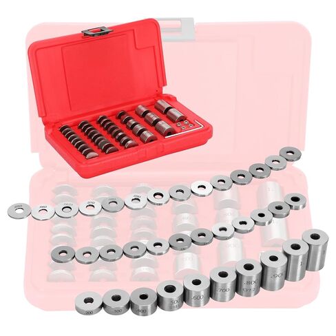 مجموعة مكعبات فاصل فولاذية مكونة من 36 قطعة، كتلة صلبة ذات مقياس دائري، مجموعة مكعبات مقياس الفضاء in Kuwait