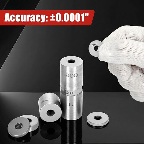 مجموعة مكعبات فاصل فولاذية مكونة من 36 قطعة، كتلة صلبة ذات مقياس دائري، مجموعة مكعبات مقياس الفضاء in Kuwait