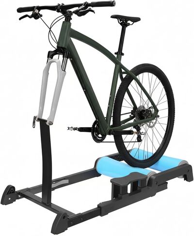 Detachable Cycling Roller Trainer Platform Anti‑Slip Indoor Bike Training Equipment for Racing & Strength Fitness Suitable for Men & Women in Saudi Arabia