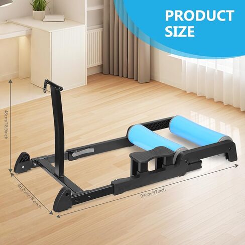 Detachable Cycling Roller Trainer Platform Anti‑Slip Indoor Bike Training Equipment for Racing & Strength Fitness Suitable for Men & Women in Saudi Arabia