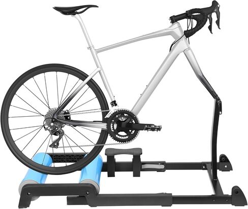 Indoor Retractable Bicycle Rollers Cycling Train Platform Roller Detachable Enhance Balance Bicycle Rack Bike Trainer Stand Anti-Slip Racing & Strength Training Equipment in Saudi Arabia