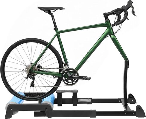 Indoor Retractable Bicycle Rollers Cycling Train Platform Roller Detachable Enhance Balance Bicycle Rack Bike Trainer Stand Anti-Slip Racing & Strength Training Equipment in Saudi Arabia