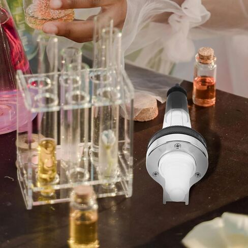 ملحق موزع مضخة العطور لرف عرض شريط العطور السائبة مضخة إعادة تعبئة بلاستيكية لزجاجات مستحضرات التجميل سهلة التركيب 7.1 × 3.2 × 2.2 بوصة in Saudi Arabia