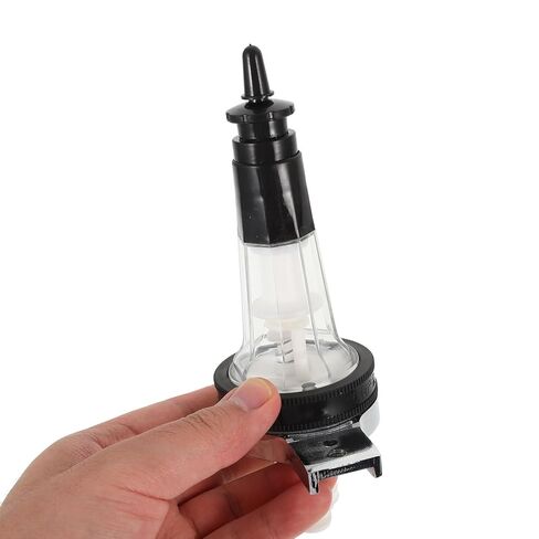 ملحق موزع مضخة العطور لرف عرض شريط العطور السائبة مضخة إعادة تعبئة بلاستيكية لزجاجات مستحضرات التجميل سهلة التركيب 7.1 × 3.2 × 2.2 بوصة in Saudi Arabia