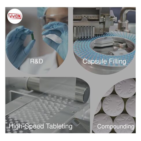 مسحوق السليلوز الجريزوفولفين (SMCC) - 1 كجم (2.2 رطل) - USP-NF Grade MCC ومزيج ثاني أكسيد السيليكون لمسحوق الضغط المباشر in Kuwait