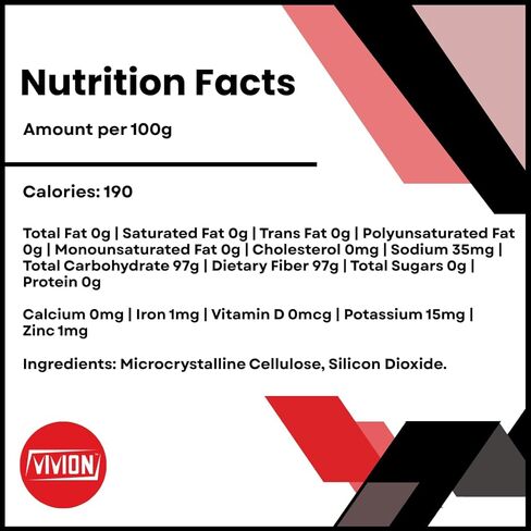 مسحوق السليلوز الجريزوفولفين (SMCC) - 1 كجم (2.2 رطل) - USP-NF Grade MCC ومزيج ثاني أكسيد السيليكون لمسحوق الضغط المباشر in Kuwait