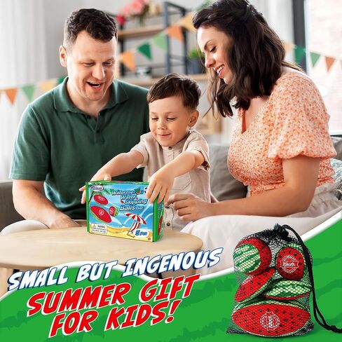 5 قطع من كرات تخطي المياه للعب في حمام السباحة، كرة نطاطة في حمام السباحة للأطفال من سن 4 إلى 8 إلى 12 عامًا والبالغين، ألعاب شاطئ ريفر ليك أوشن مع كرة قدم واحدة وكرتين دائريتين وقرصين in Kuwait