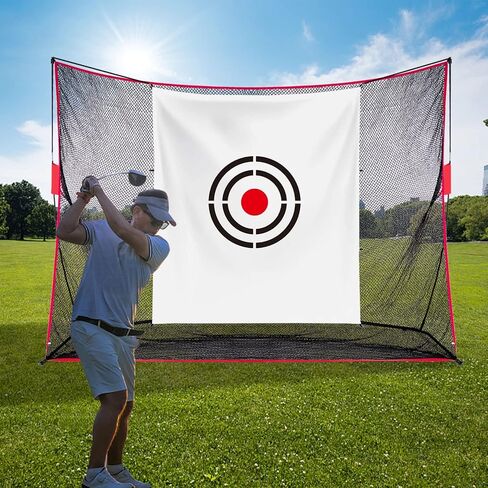Golf Target Cloth - Portable Driving Range 5x6FT Golf Hitting Training Aid for Golfers Father Gifts Backyard & Garage in Kuwait